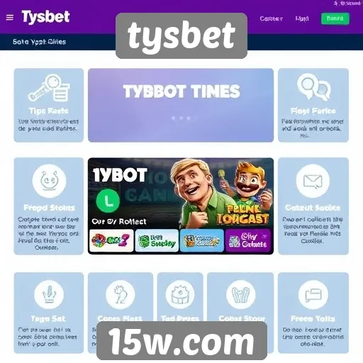 Recursos e funcionalidades do site tysbet