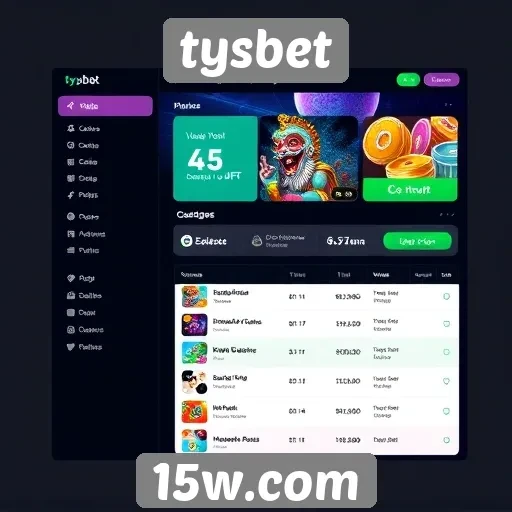 Interface do usuário do tysbet é intuitiva